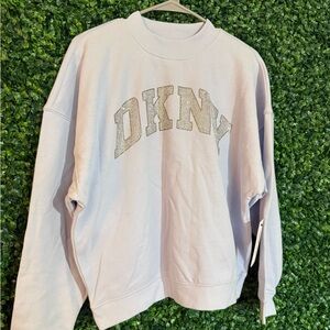DKNY Women's Light Blue Sweater